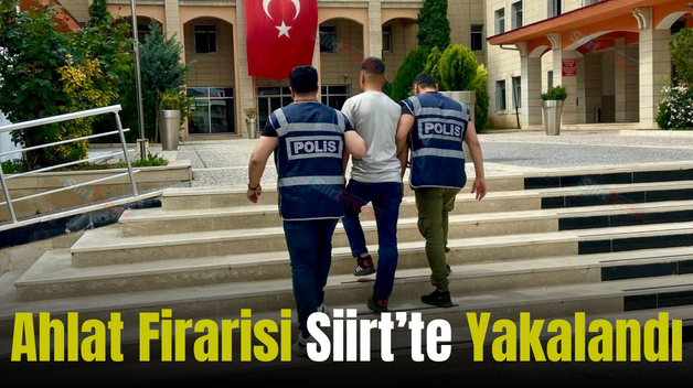 Ahlat Firarisi Siirt’te Yakalandı