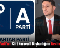 Anahtar Parti’nin Siirt Kurucu  İl Başkanlığına Arslan Getirildi