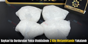 Baykan’da Durdurulan Yolcu Otobüsünde 3 Kilo Metamfetamin Yakalandı