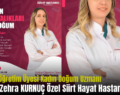 Doktor Öğretim Üyesi Kadın Doğum Uzmanı Fatma Zehra KURNUÇ Özel Siirt Hayat Hastanesinde