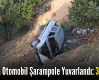 Eruh’ta Otomobil Şarampole Yuvarlandı: 3 Yaralı