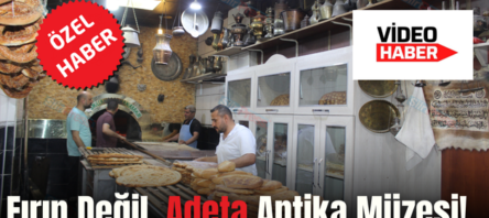 Fırın Değil, Adeta Antika Müzesi!…