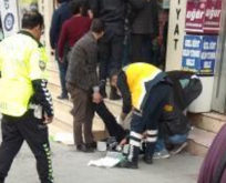 GÜRES CADDESİNDE BIÇAKLI KAVGA, 1 YARALI