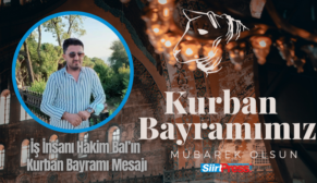 İş İnsanı Hakim Bal’ın Kurban Bayramı Mesajı