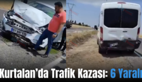 Kurtalan’da Trafik Kazası: 6 Yaralı