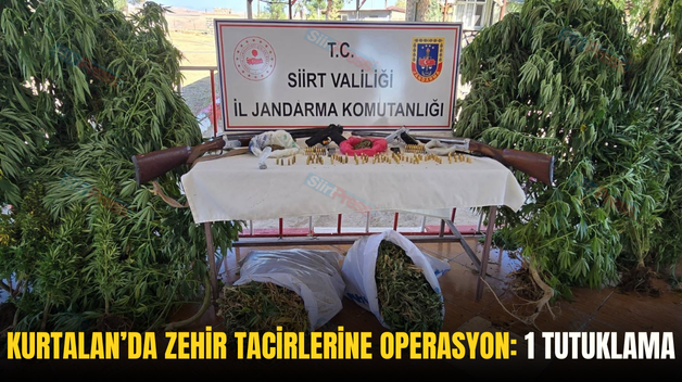 KURTALAN’DA ZEHİR TACİRLERİNE OPERASYON: 1 TUTUKLAMA