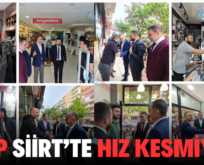 MHP SİİRT’TE HIZ KESMİYOR