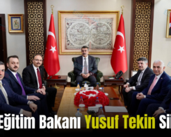 Milli Eğitim Bakanı Yusuf Tekin Siirt’te..