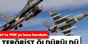 BAYKAN’DA TERÖRE HAVA SALDIRISI: 3 TERÖRİST ÖLDÜRÜLDÜ