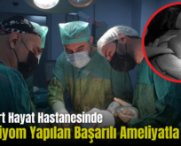 Özel Siirt Hayat Hastanesinde Dev Miyom Yapılan Başarılı Ameliyatla Alındı