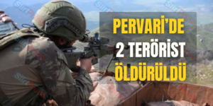 Pervari’de 2 Terörist Öldürüldü