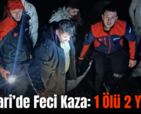 Pervari’de Feci Kaza: 1 Ölü 2 Yaralı