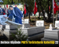 Baykan’ın Derince Köyünde PKK’lı Teröristlerin Katlettiği 22 Kişi Anıldı