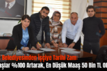 Siirt Belediyesinden İşçiye Tarihi Zam: Maaşlar %100 Artarak, En Düşük Maaş 50 Bin TL Oldu!