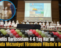 Siirt Kudüs Darüsselam 4-6 Yaş Kur’an Kursunda Mezuniyet Töreninde Filistin’e Destek