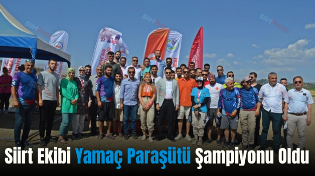 Siirt Ekibi Yamaç Paraşütü Şampiyonu Oldu