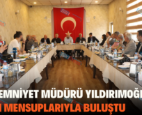 SİİRT EMNİYET MÜDÜRÜ YILDIRIMOĞLU BASIN MENSUPLARIYLA BULUŞTU