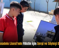 Siirt Gazi Anadolu Lisesi’nde Filistin İçin Sergi ve Söyleşi Düzenlendi