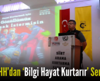 Siirt İHH’dan ‘Bilgi Hayat Kurtarır’ Semineri