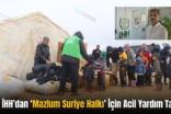 Siirt İHH’dan ‘Mazlum Suriye Halkı’ İçin Acil Yardım Talebi