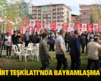 MHP SİİRT TEŞKİLATI’NDA BAYRAMLAŞMA TÖRENİ