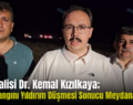 Siirt Valisi Dr. Kemal Kızılkaya; “Anız Yangını Yıldırım Düşmesi Sonucu Meydana Geldi”