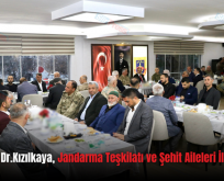 Siirt Valisi Dr. Kızılkaya, Jandarma Teşkilatı ve Şehit Aileleri İle İftar Açtı