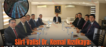 Siirt Valisi Dr. Kemal Kızılkaya: “Siirt Üniversitesi’ndeki Elektrik Enerji Sorunu Çözüldü”