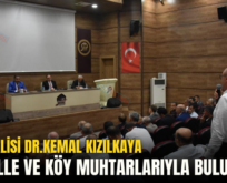 SİİRT VALİSİ DR.KEMAL KIZILKAYA MAHALLE VE KÖY MUHTARLARIYLA BULUŞTU