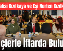 Siirt Valisi Kızılkaya ve Eşi Nurten Kızılkaya Gençlerle İftarda Buluştu