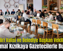 Siirt Valisi ve Belediye Başkan Vekili Dr. Kemal Kızılkaya Gazetecilerle Buluştu