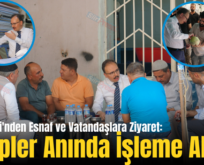 Siirt Valisi’nden Esnaf ve Vatandaşlara Ziyaret: Talepler Anında İşleme Alındı