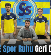 Siirt YSE Spor Ruhu Geri  Dönüyor