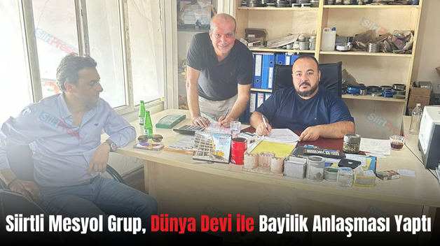 Siirtli Mesyol Grup, Dünya Devi ile Bayilik Anlaşması Yaptı