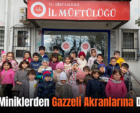 Siirtli Miniklerden Gazzeli Akranlarına Destek