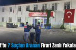 Siirt’te 7 Suçtan Aranan Firari Zanlı Yakalandı