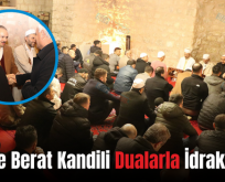 Siirt’te Berat Kandili Dualarla İdrak Edildi