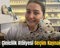 Siirt’te Çinicilik Atölyesi Geçim Kaynağı Oldu