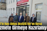 Siirt’te Hacı Abbas Akyüzlü Kur’an Kursu Hizmete Girmeye Hazırlanıyor