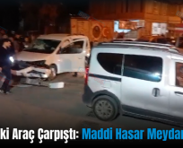 Siirt’te İki Araç Çarpıştı: Maddi Hasar Meydana Geldi