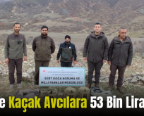 Siirt’te Kaçak Avcılara 53 Bin Lira Ceza