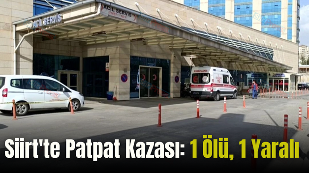 Siirt’te Patpat Kazası: 1 Ölü, 1 Yaralı