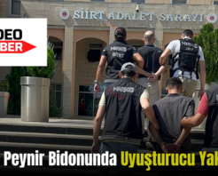 Siirt’te Peynir Bidonunda Uyuşturucu Yakalandı