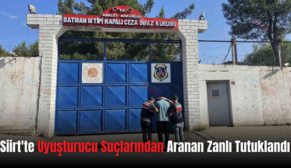 Siirt’te Uyuşturucu Suçlarından Aranan Zanlı Tutuklandı