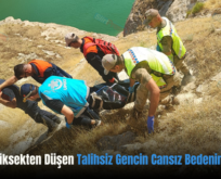 Siirt’te Yüksekten Düşen Talihsiz Gencin Cansız Bedenine Ulaşıldı