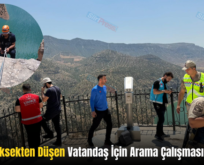 Siirt’te Yüksekten Düşen Vatandaş İçin Arama Çalışması Başlatıldı