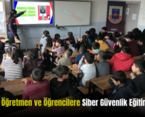 Şirvan’da Öğretmen ve Öğrencilere Siber Güvenlik Eğitimi Verildi